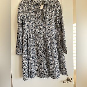 NEW JCREW Mini Shirt Dress